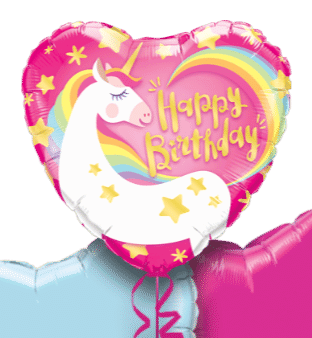 Happy Birthday Magical Unicorn Balloon