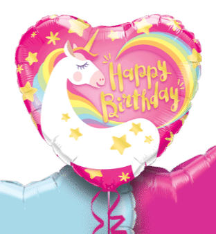 Happy Birthday Magical Unicorn Balloon