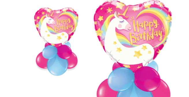 Happy Birthday Magical Unicorn Balloon
