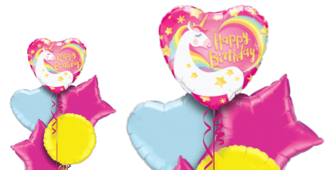 Happy Birthday Magical Unicorn Balloon