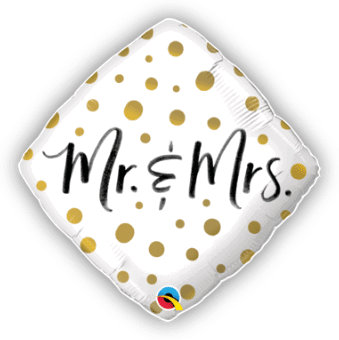 Mr and Mrs Gold Dots