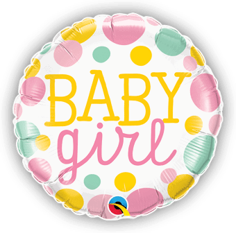 Baby Girl Big Dots