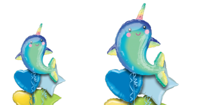 Happy Narwhal Balloon