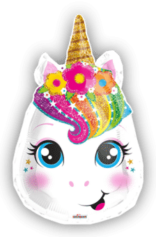 Magical Rainbow Unicorn Head