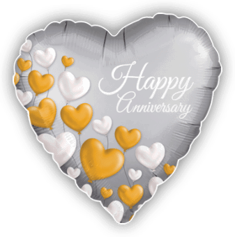 Anniversary Platinum Hearts