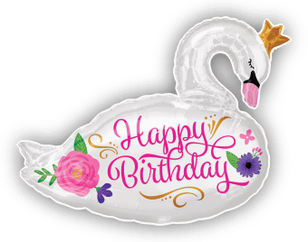 Happy Birthday Beautiful Swan