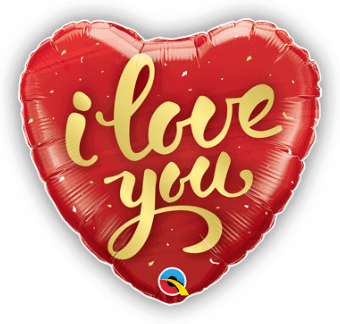 I Love You Gold Script