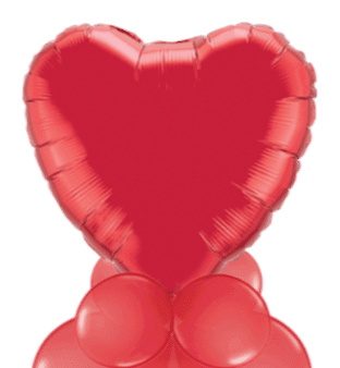 Red Heart Balloon