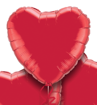 Red Heart Balloon