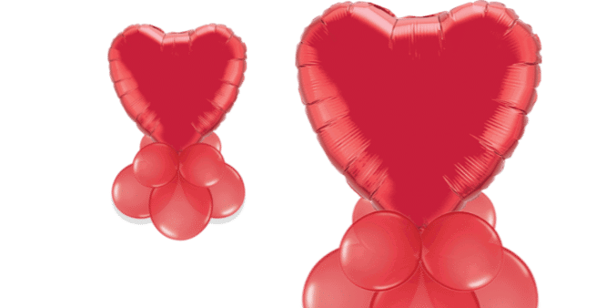 Red Heart Balloon