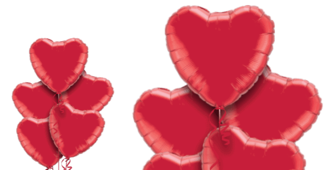 Red Heart Balloon
