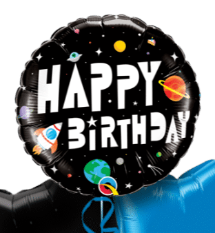 Birthday Spaceman Balloon