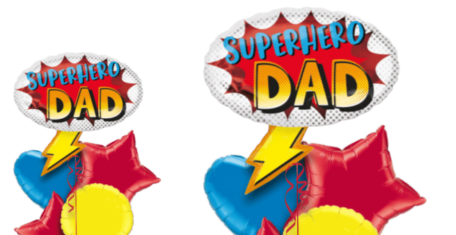 Super Hero Dad Balloon