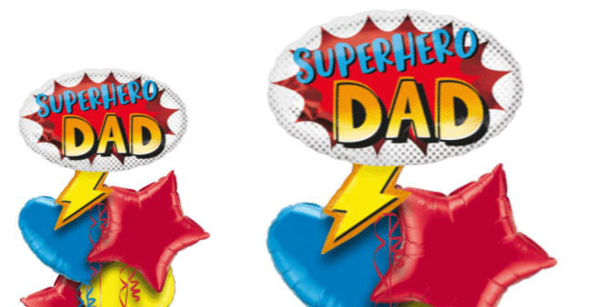 Super Hero Dad Balloon