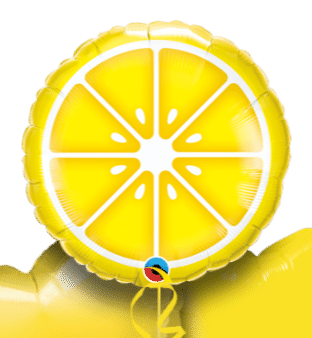 Sliced Lemon Balloon