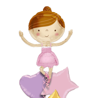Beautiful Ballerina Balloon