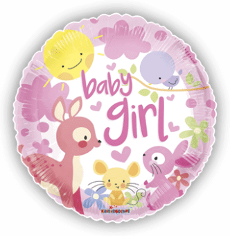 Baby Girl Woodland Animals