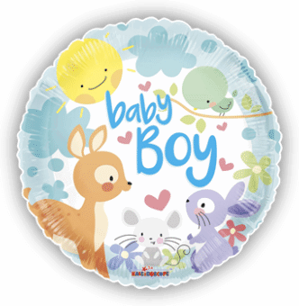 Baby Boy Woodland Animals