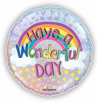 Have a Wonderful Day Rainbow