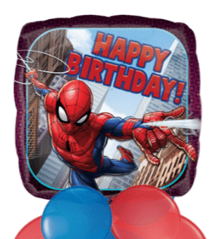 Spiderman Happy Birthday Balloon