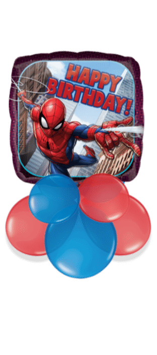 Spiderman Happy Birthday Balloon
