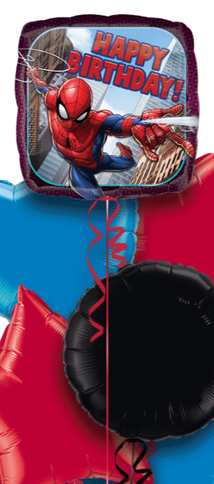 Spiderman Happy Birthday Balloon