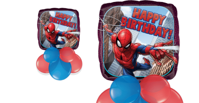 Spiderman Happy Birthday Balloon