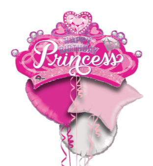 Princess Crown and Gem Balloon