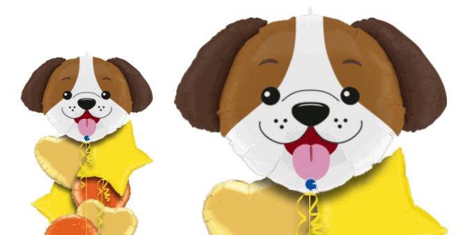 Dog Puppy Head Balloon