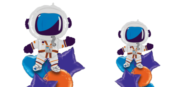 Happy Astronaut Balloon