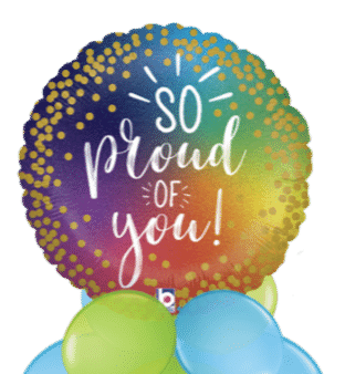  Proud Of You Way to Go Balloon