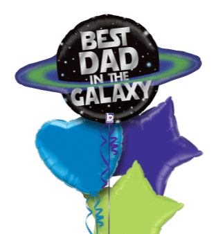 Best Dad in the Galaxy Balloon