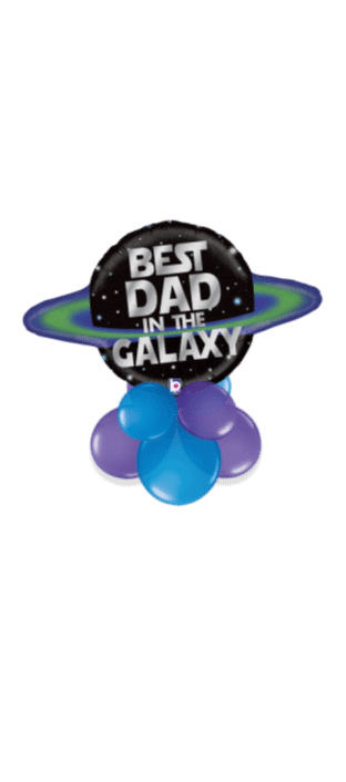 Best Dad in the Galaxy Balloon