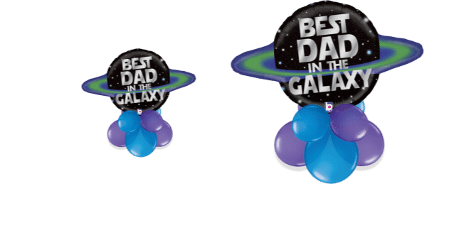 Best Dad in the Galaxy Balloon