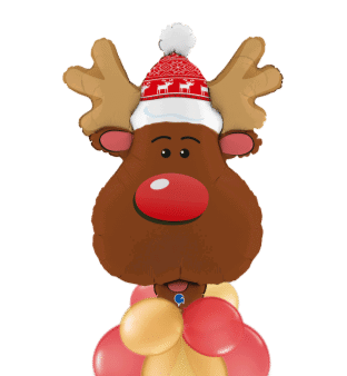 Winter Reindeer Balloon
