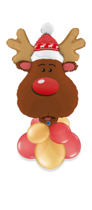 Winter Reindeer Balloon