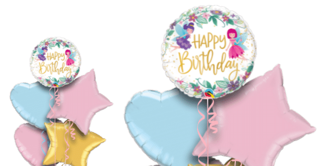Birthday Wild Flower Fairies Balloon