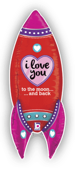 Love You To Moon and Back Rocket