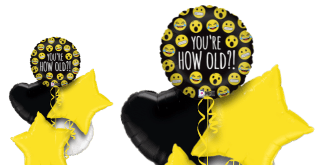 Emoji How Old Balloon