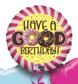 Good Donut Birthday Balloon