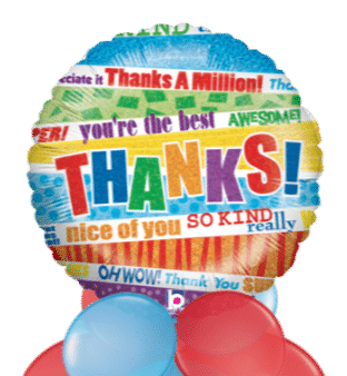 Thanks Messages Balloon