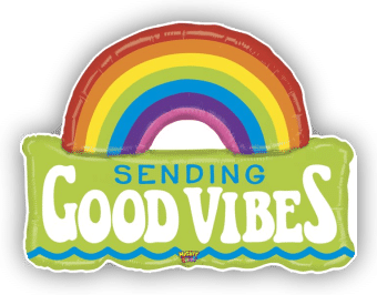 Sending Good Vibes Rainbow