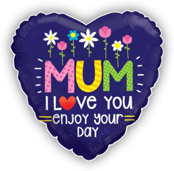 Mum Enjoy Your Day Heart