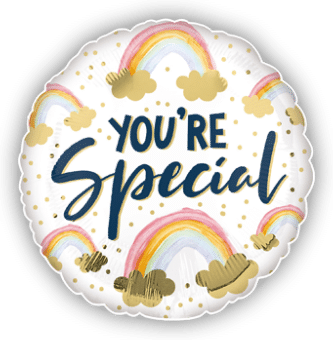 You Are Special Rainbow Balloon
