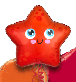 Cute Starfish Balloon