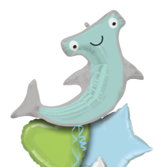 Cute Hammer Head Shark Balloon