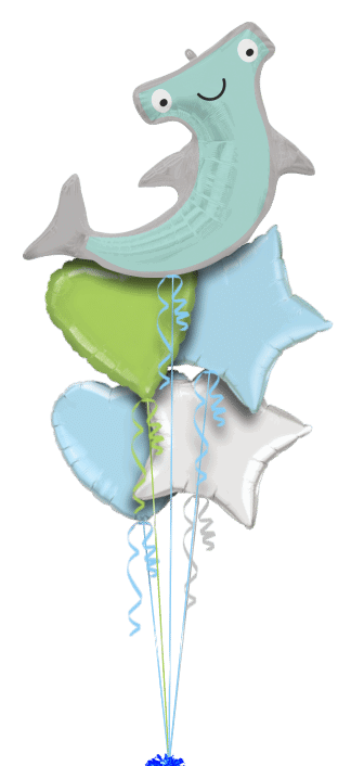 Cute Hammer Head Shark Balloon