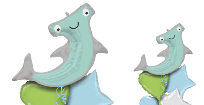 Cute Hammer Head Shark Balloon