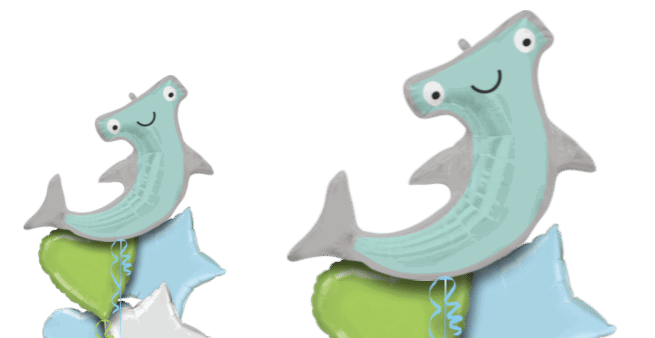 Cute Hammer Head Shark Balloon