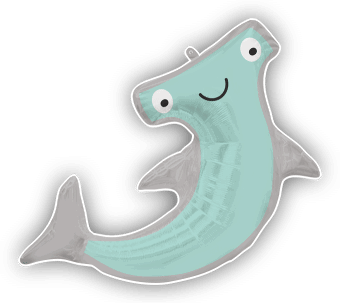 Cute Hammer Head Shark